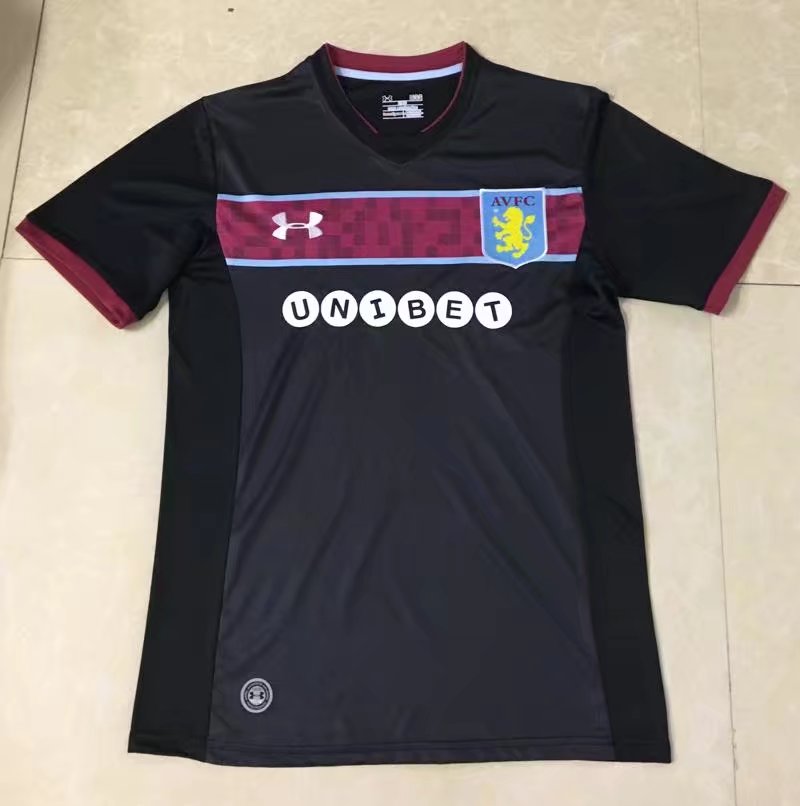 Aston Villa 2017/18 Home Soccer Jersey